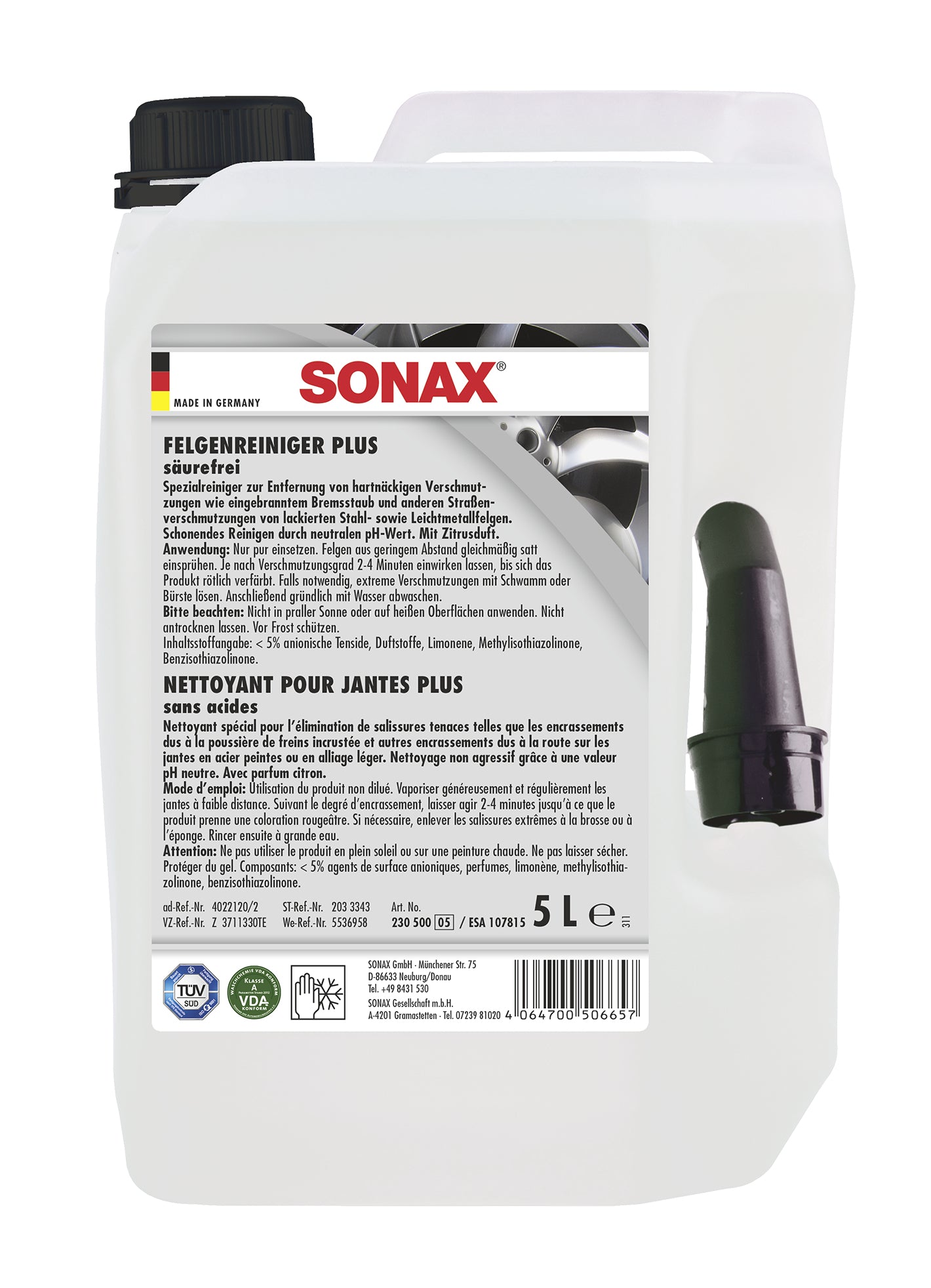 Sonax Felgenreiniger – säurefrei