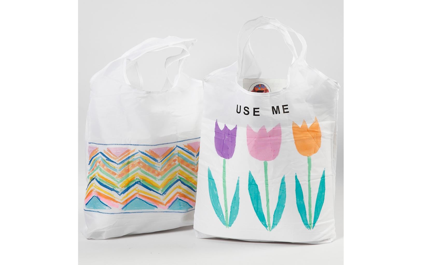 Creativ Company Stofftasche, Polyester, Weiss, 370×370 mm