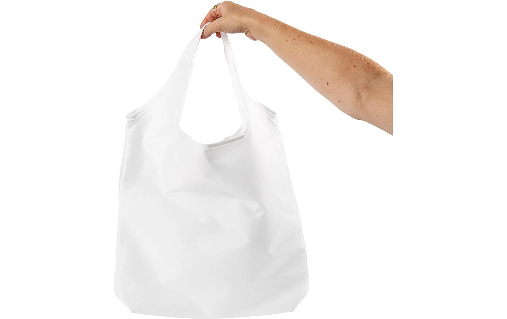 Creativ Company Stofftasche, Polyester, Weiss, 370×370 mm