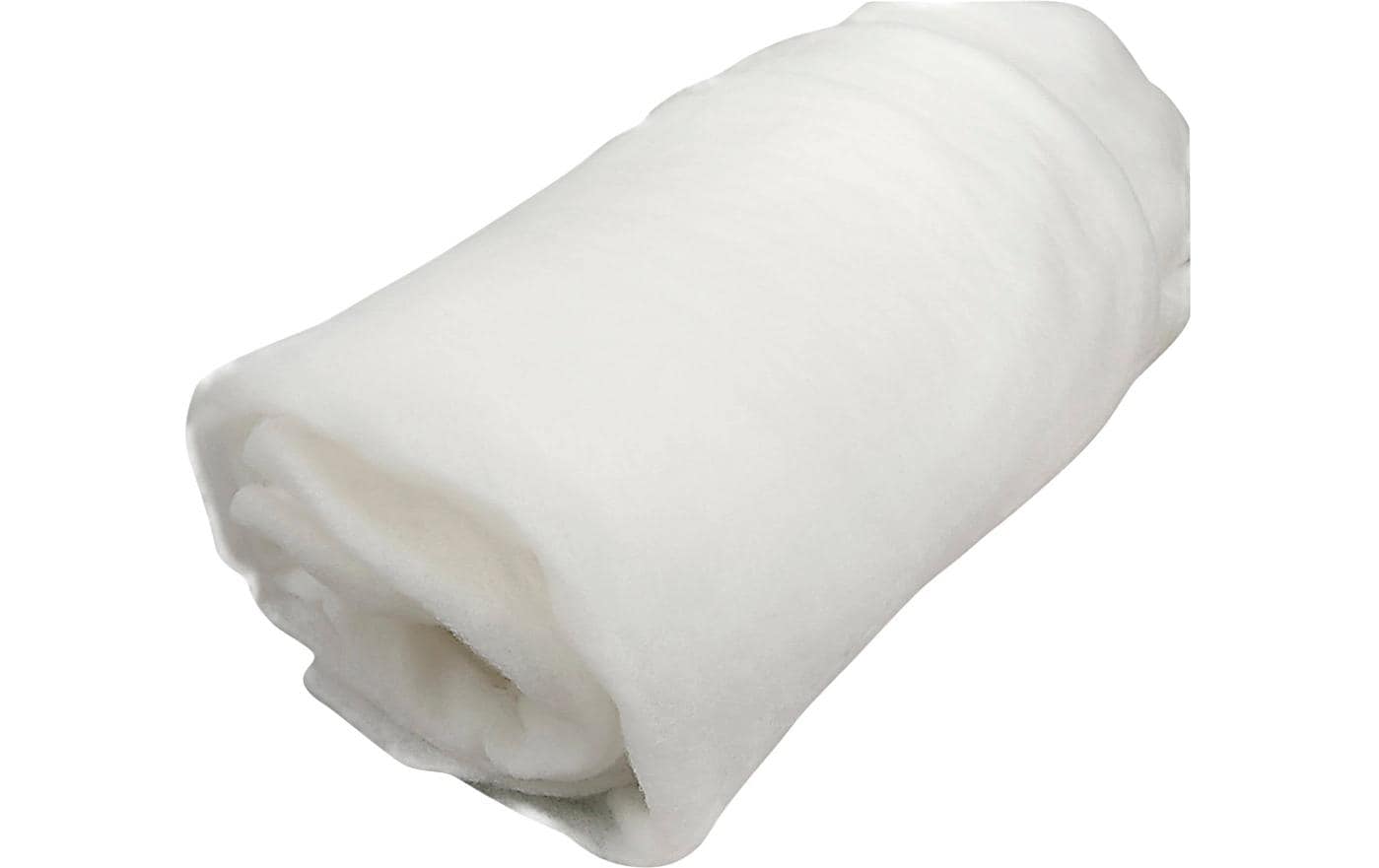 Creativ Company Füllvlies, Polyester, Weiss, 160 cm × 10 m, 6 mm, 1 Stk.