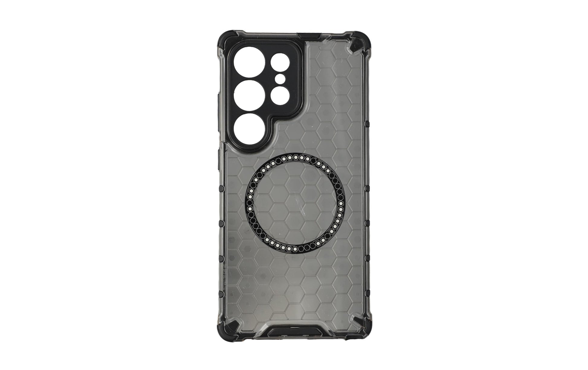 4smarts Backcover – für Samsung Galaxy S25 Ultra – grau/transparent – TPU/PC