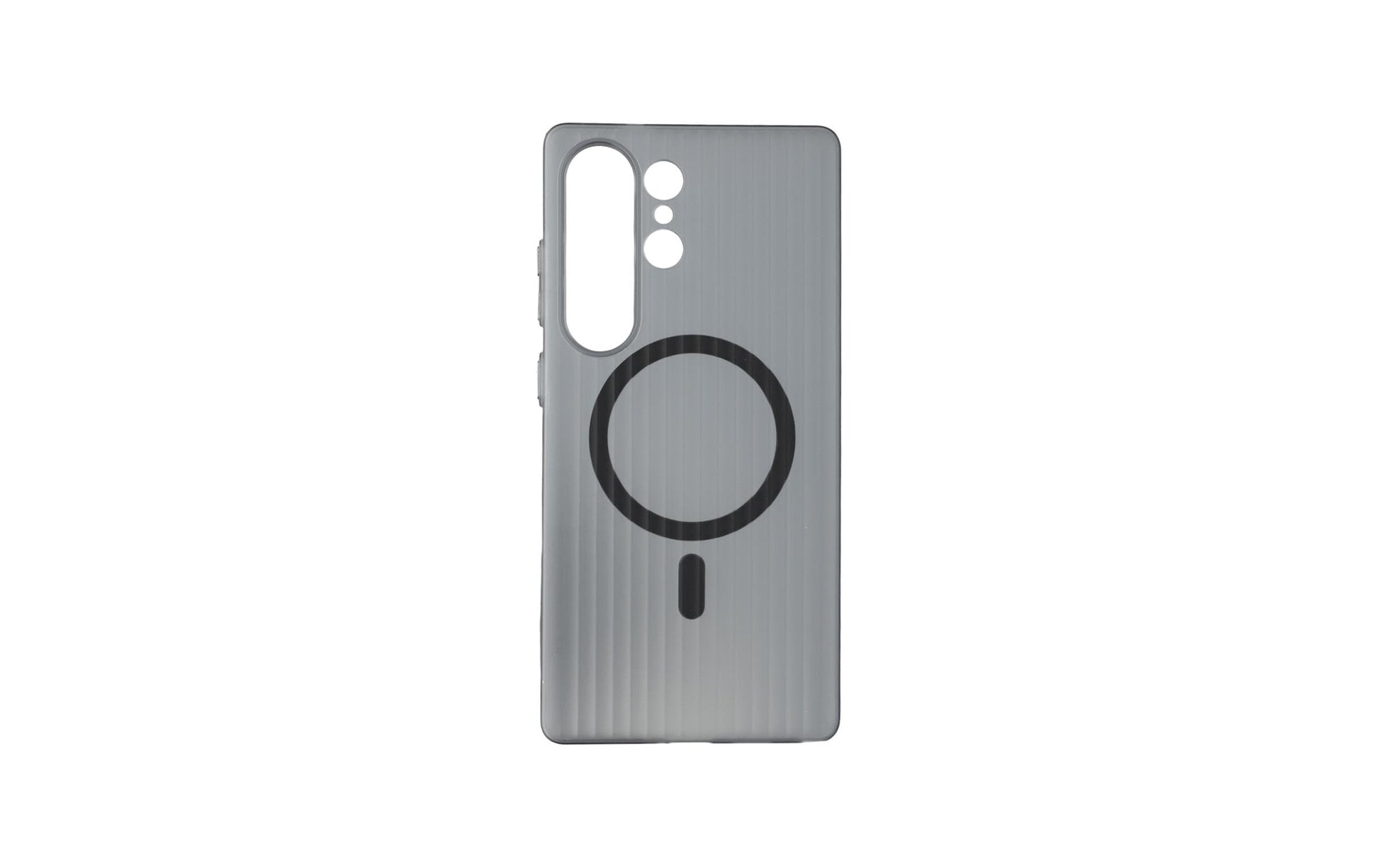 4smarts Backcover – für Samsung Galaxy S25 Ultra – grau/transparent – TPU/PC