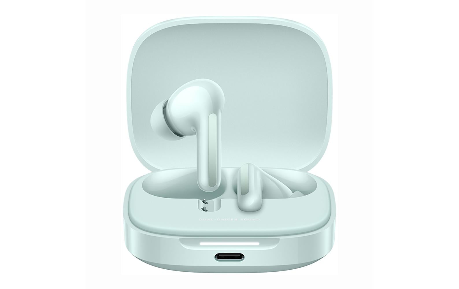 Xiaomi Redmi Buds 6 TWS In-Ear – ANC, mit Ladecase, Grün, BT 5.4