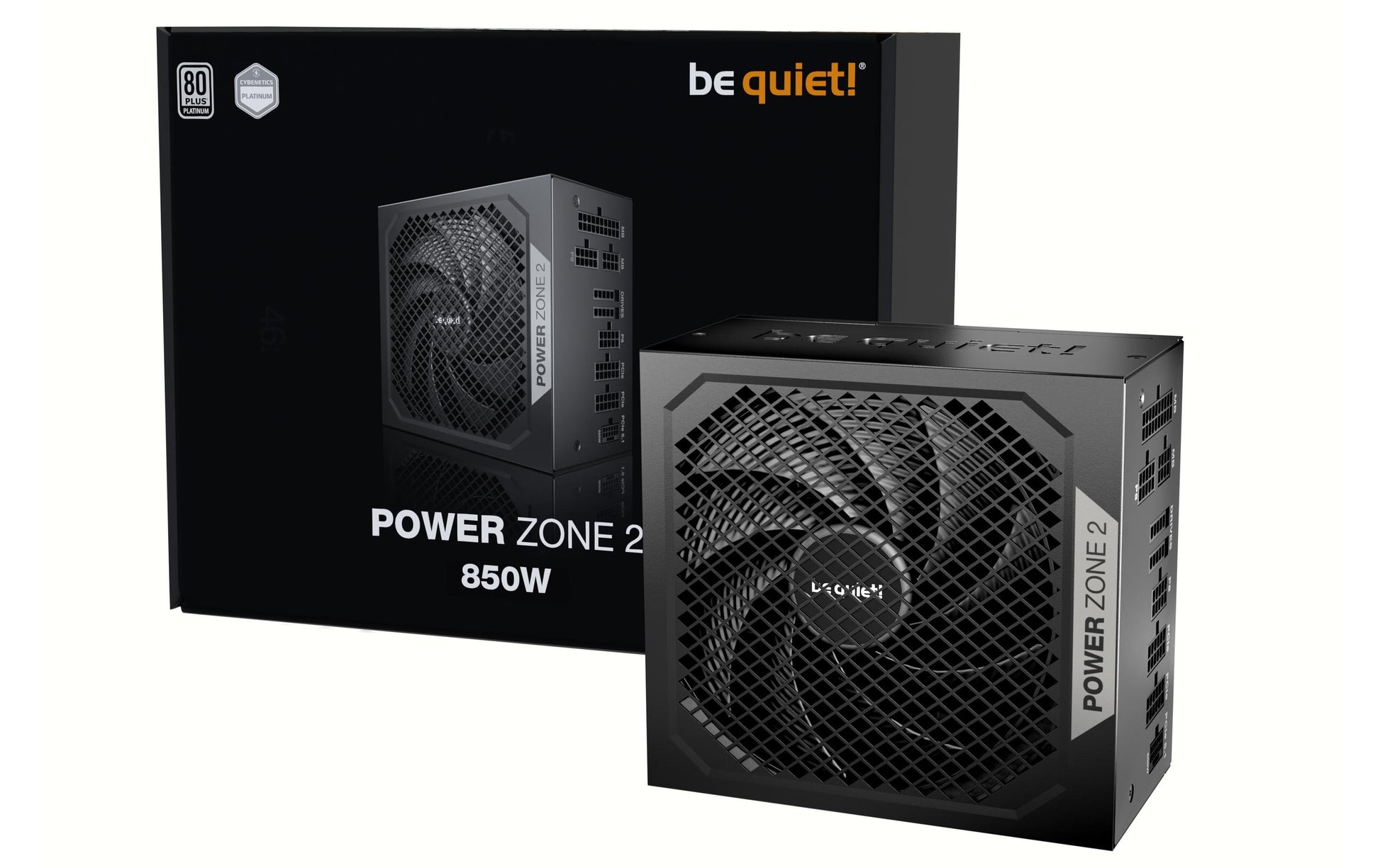 be quiet! be quiet POWER ZONE 2 ATX-Netzteil 850 W 80 PLUS Platinum – vollmodular, ATX 3.1, EPS 2.92, 12VHPWR