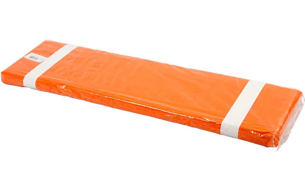 Creativ Company Dekostoff, Baumwolle, Orange, 145 cm × 2 m, 1 Stk., STANDARD 100 by OEKO-TEX, 440821