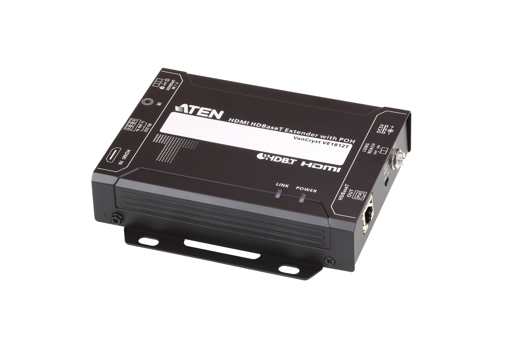 ATEN VE1812 – HDBaseT HDMI Extender-Set, 4K@30 Hz, 100 m (1080p: 150 m), POH, IR, RS-232, HDCP