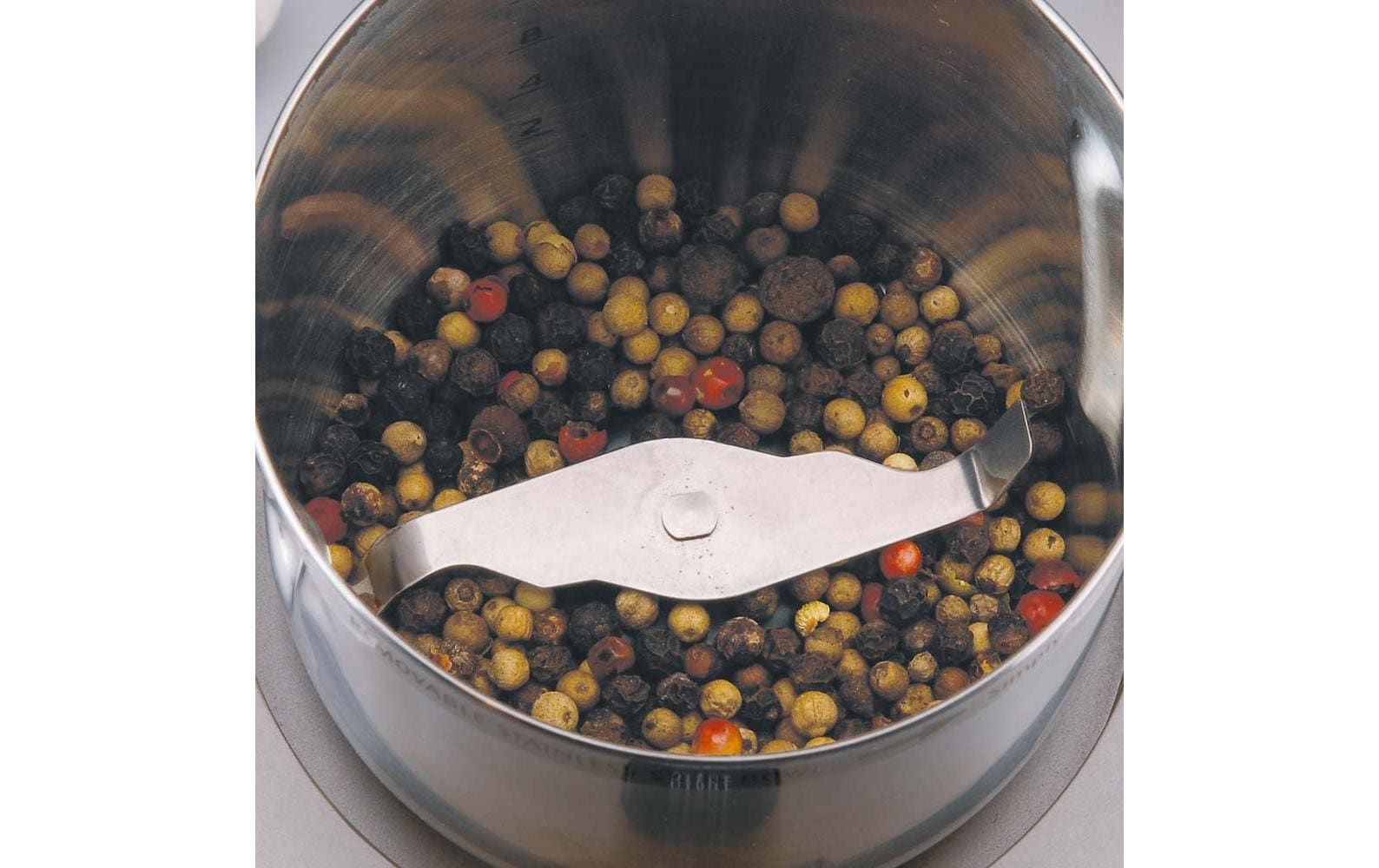 Gastroback Kaffeemühle Grinder Basic – 90 g, Schlagmesser, 200 W – schwarz/edelstahl