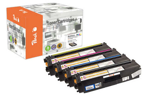 Peach Toner-Multipack TN-900 – BK/C/M/Y, 6000 Seiten – für Brother HL-L9200/HL-L9300/MFC-L9550