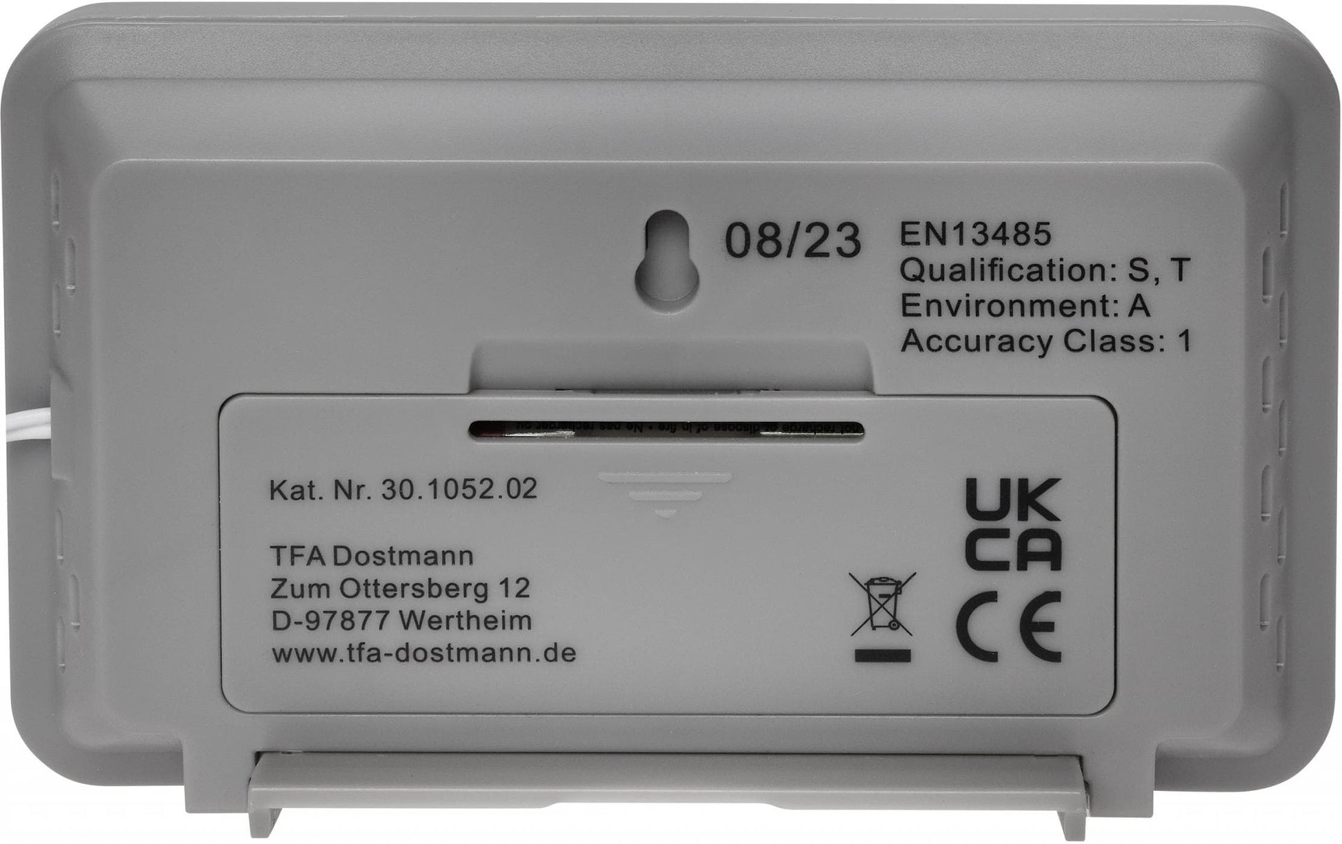 TFA-Dostmann LT 202 Temperatursensor – -40,0–70,0 °C, Innen