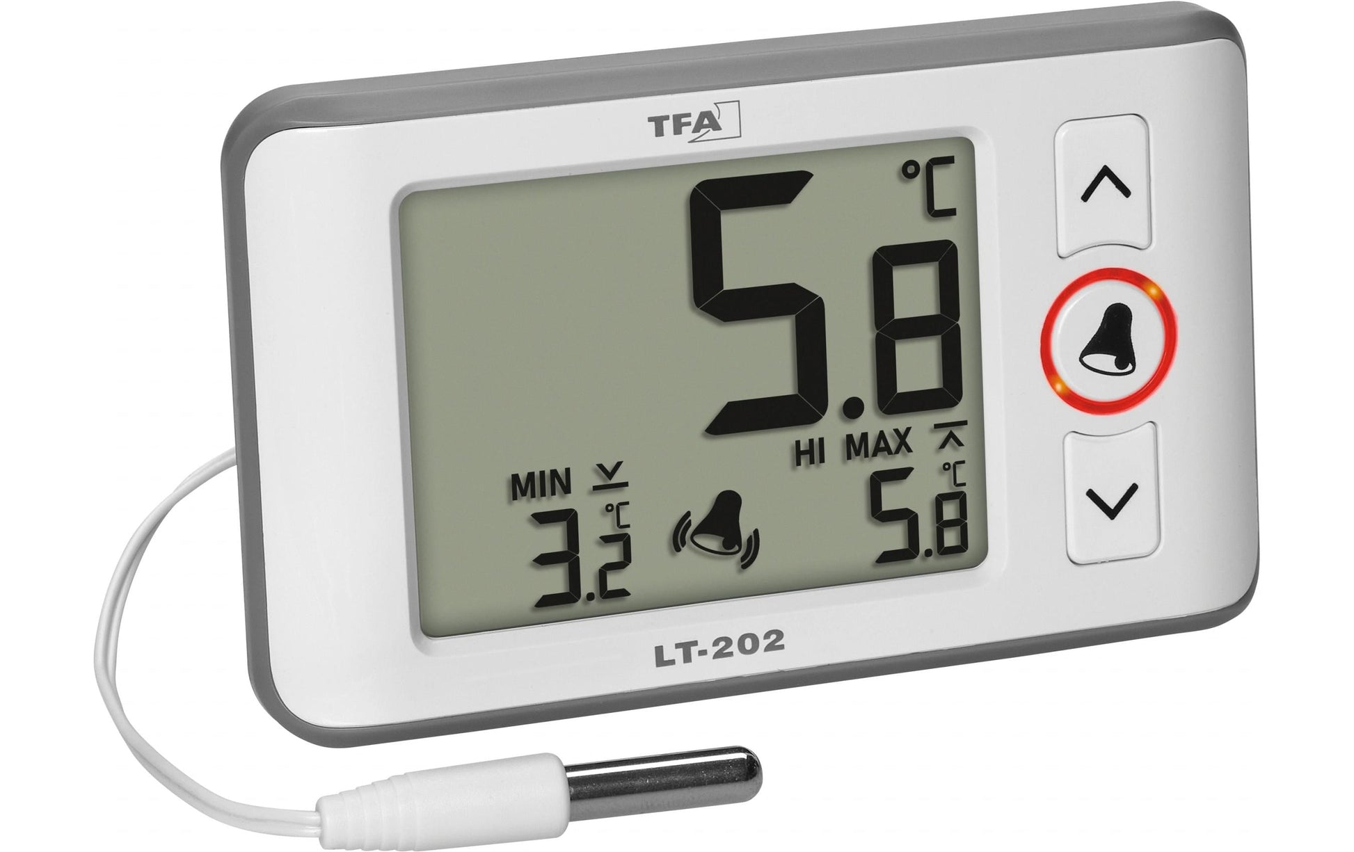 TFA-Dostmann LT 202 Temperatursensor – -40,0–70,0 °C, Innen