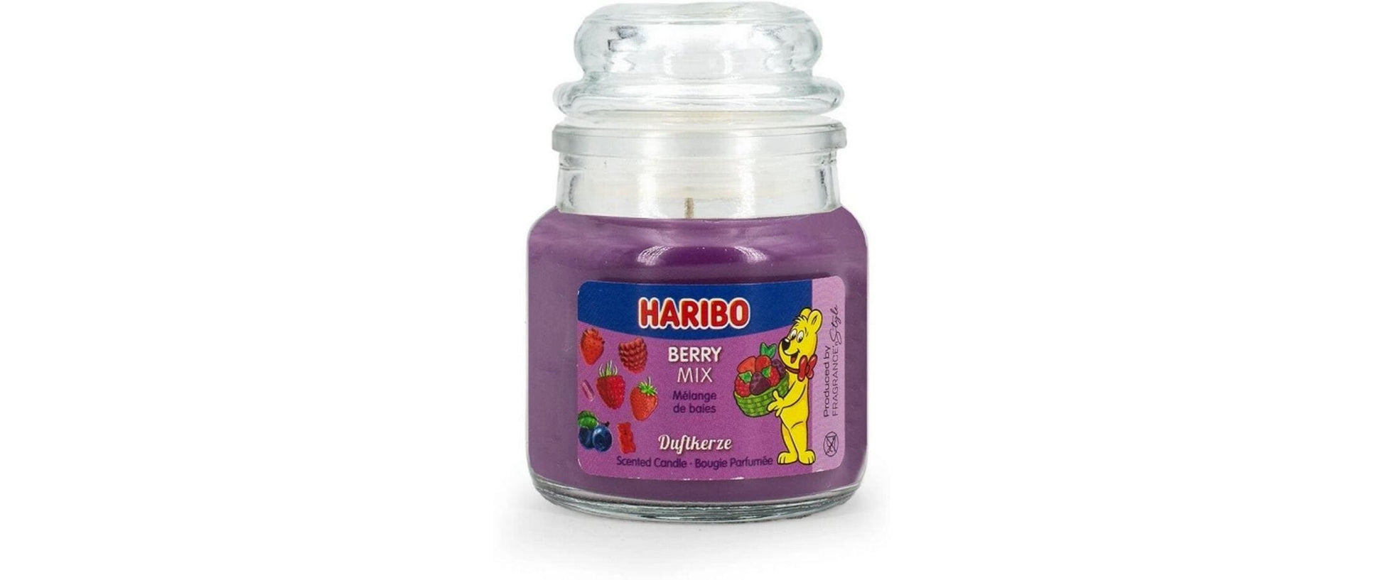 Balthasar Haribo Berry Mix – Duftkerze, Votivkerze im Glas, 12–20 h