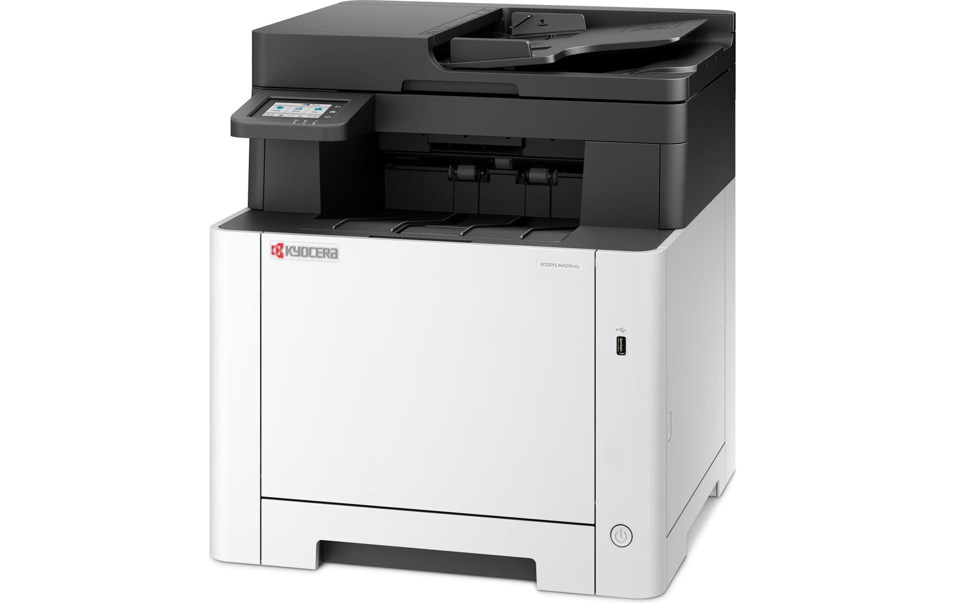 Kyocera ECOSYS MA2101CFX – Farbiges Laser-MFP A4, 4-in-1 – USB/LAN – Duplex, ADF – 21 ppm S/W, 21 ppm Farbe