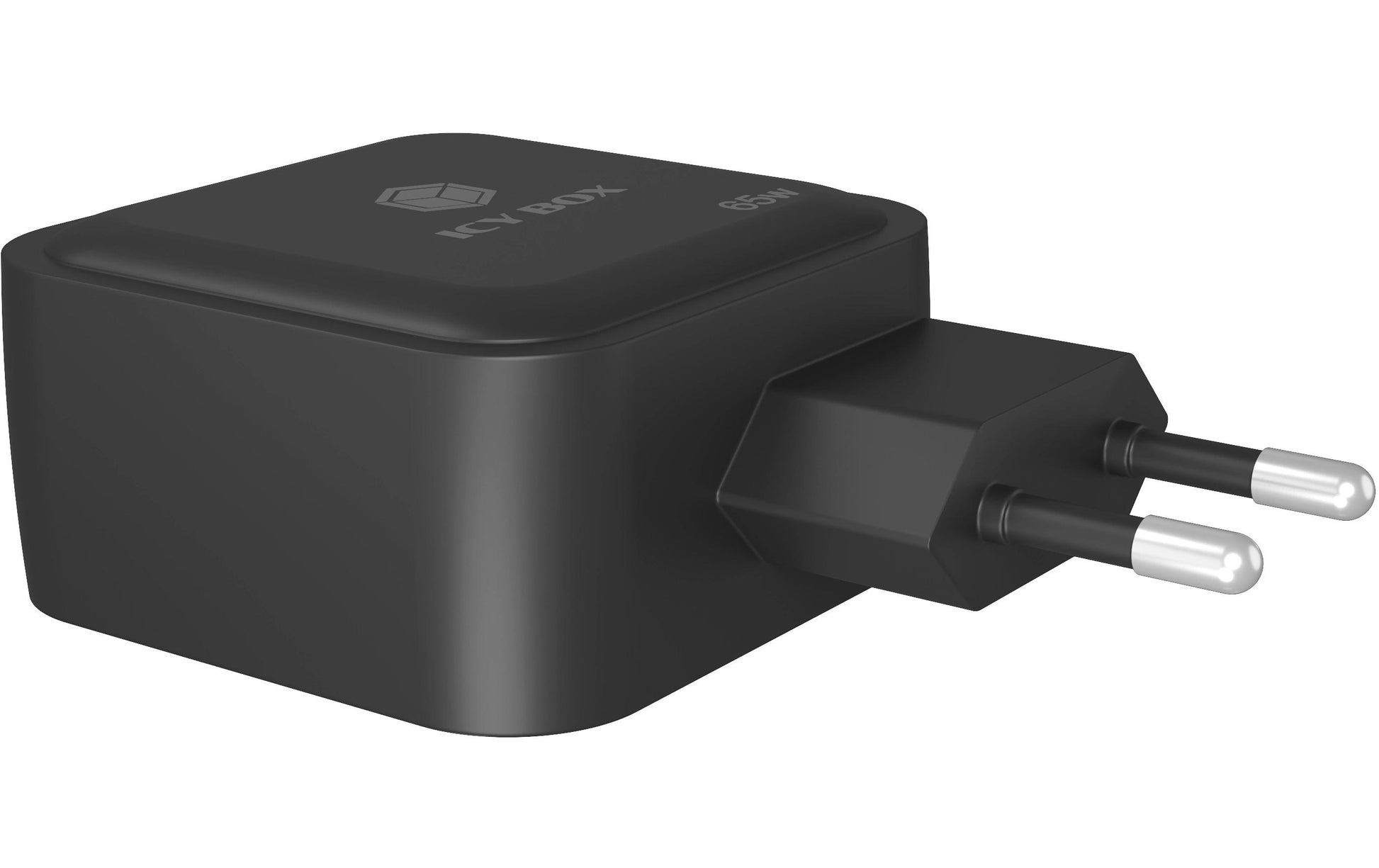 RaidSonic Icy Box IB-PS1030-PD USB-Desktop-Ladegerät – USB-C×2, USB-A×1 – PD, GaN – Schwarz