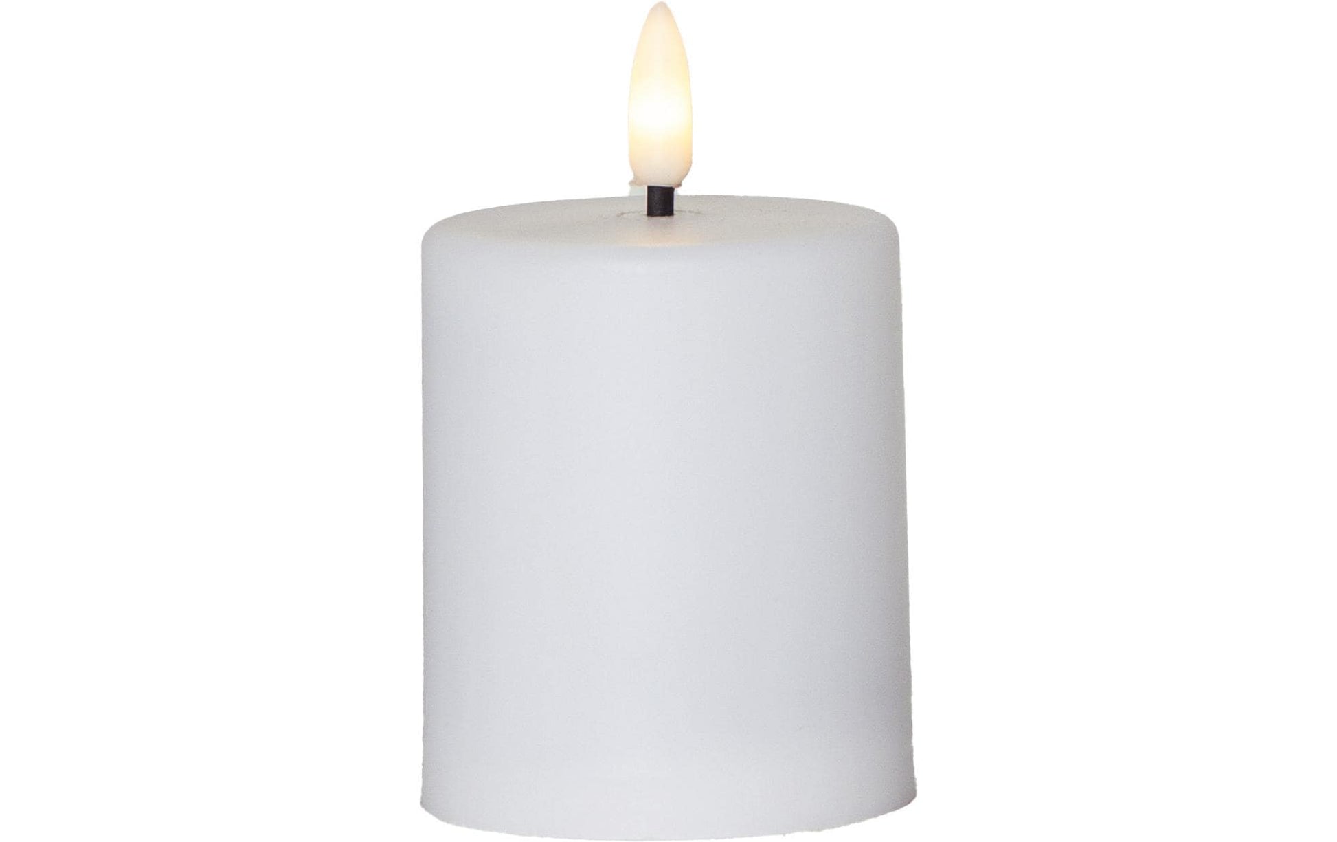 Star Trading LED-Teelicht Aussen Paula – 10 cm, 0,02 W, Warmweiss, Batteriebetrieb, Timer, Weiss