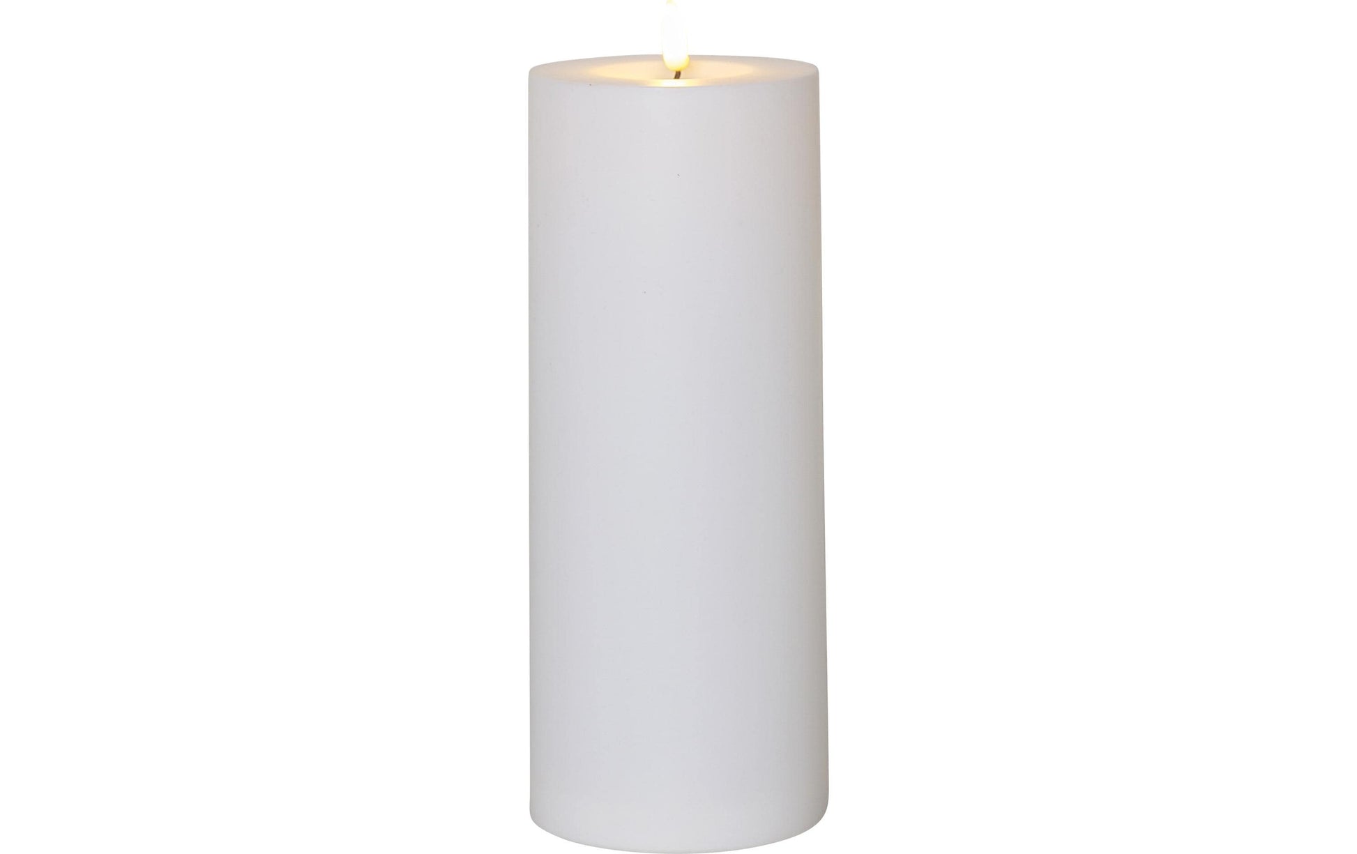 Star Trading LED-Kerze – 27,5 × 10 × 10 cm – Batteriebetrieb, IP44, Warmweiss