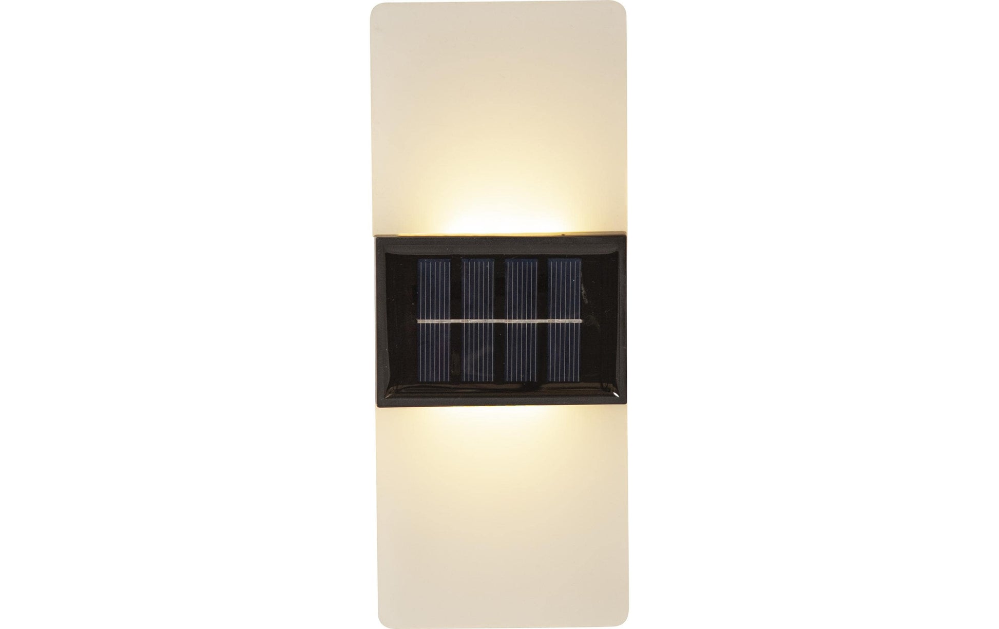 Star Trading Aussenwandleuchte – Warmweiss, 2700–6500 K – IP44 – Solarbetrieb – mit Dämmerungssensor – Beige