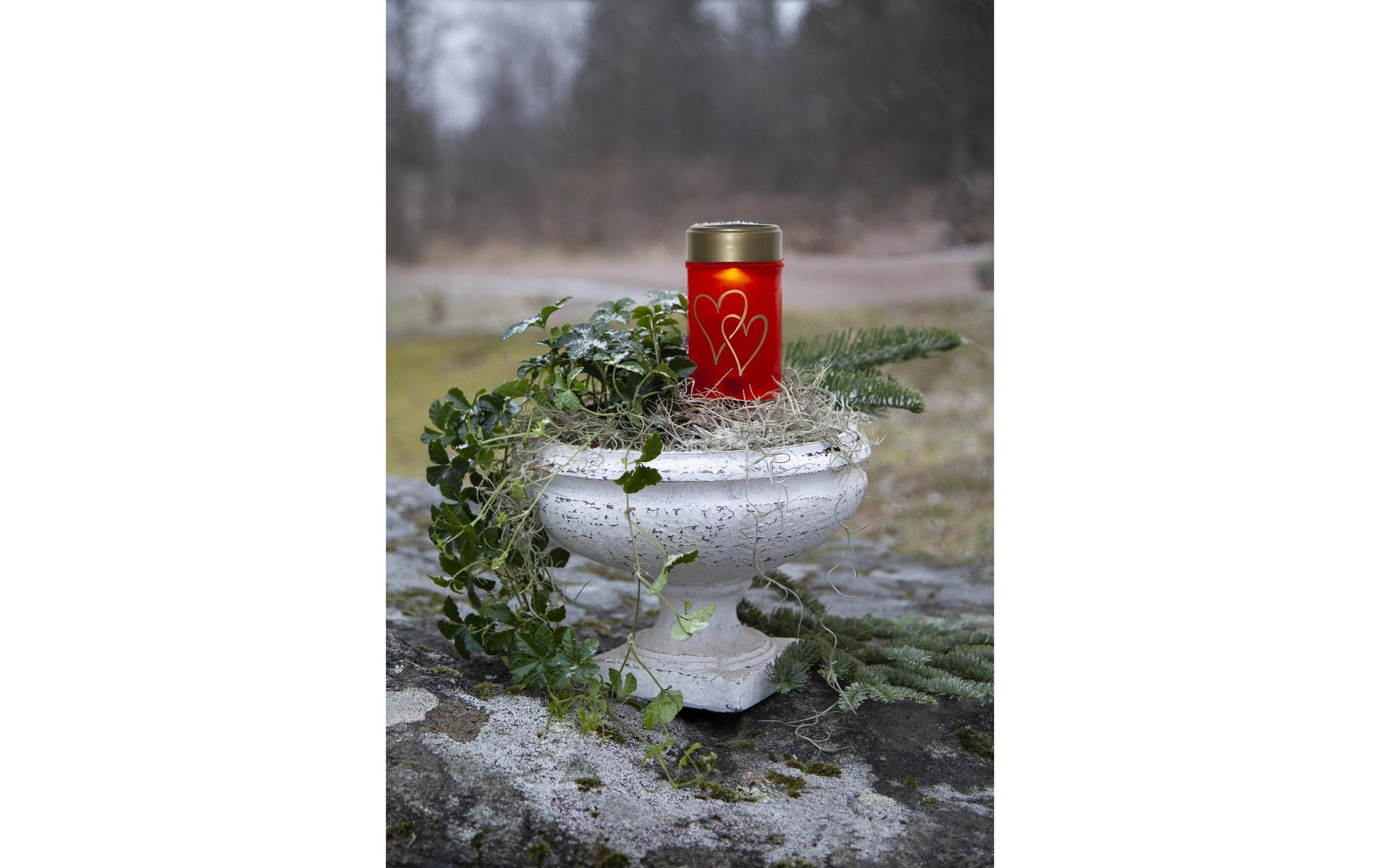 Star Trading Solar-Kerze Hearty – 12 cm – 0,3 W – Warmweiss – IP44 – Akku & Solar