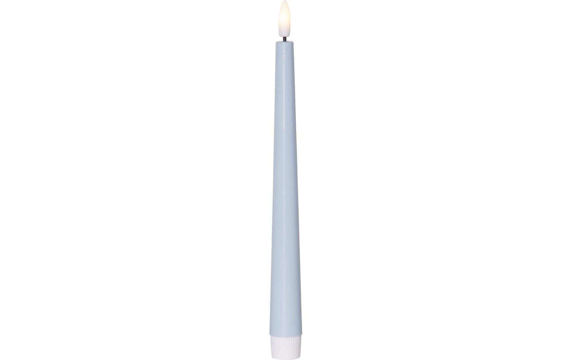 Star Trading LED-Teelicht 060-25 – 2er Pack, Ø 2,3 × 26 cm, warmweiss, blau, Timer, batteriebetrieben