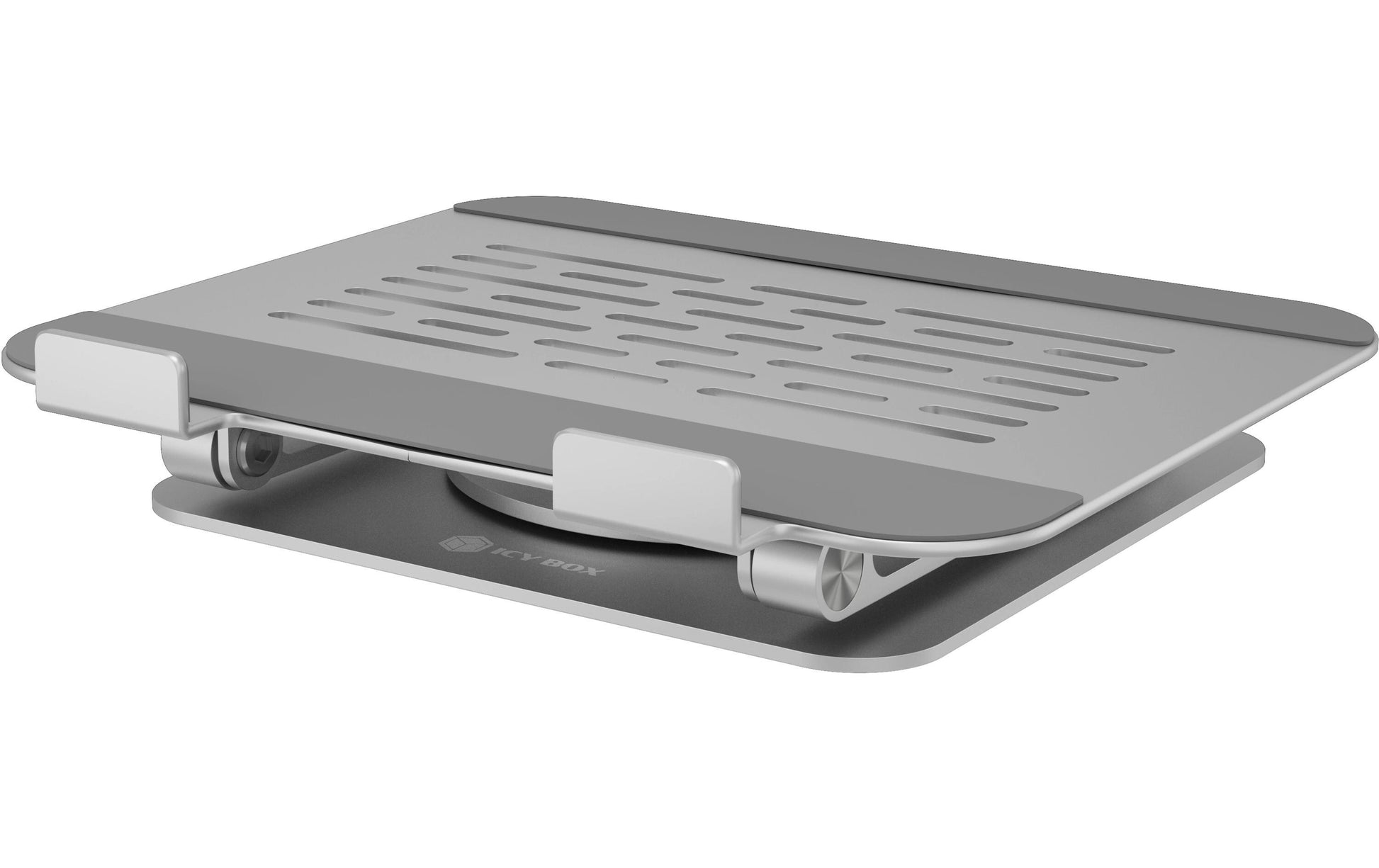 RaidSonic IB-NH300 Tablet-Tischhalterung – für bis 17", höhenverstellbar, rotierbar – Grau