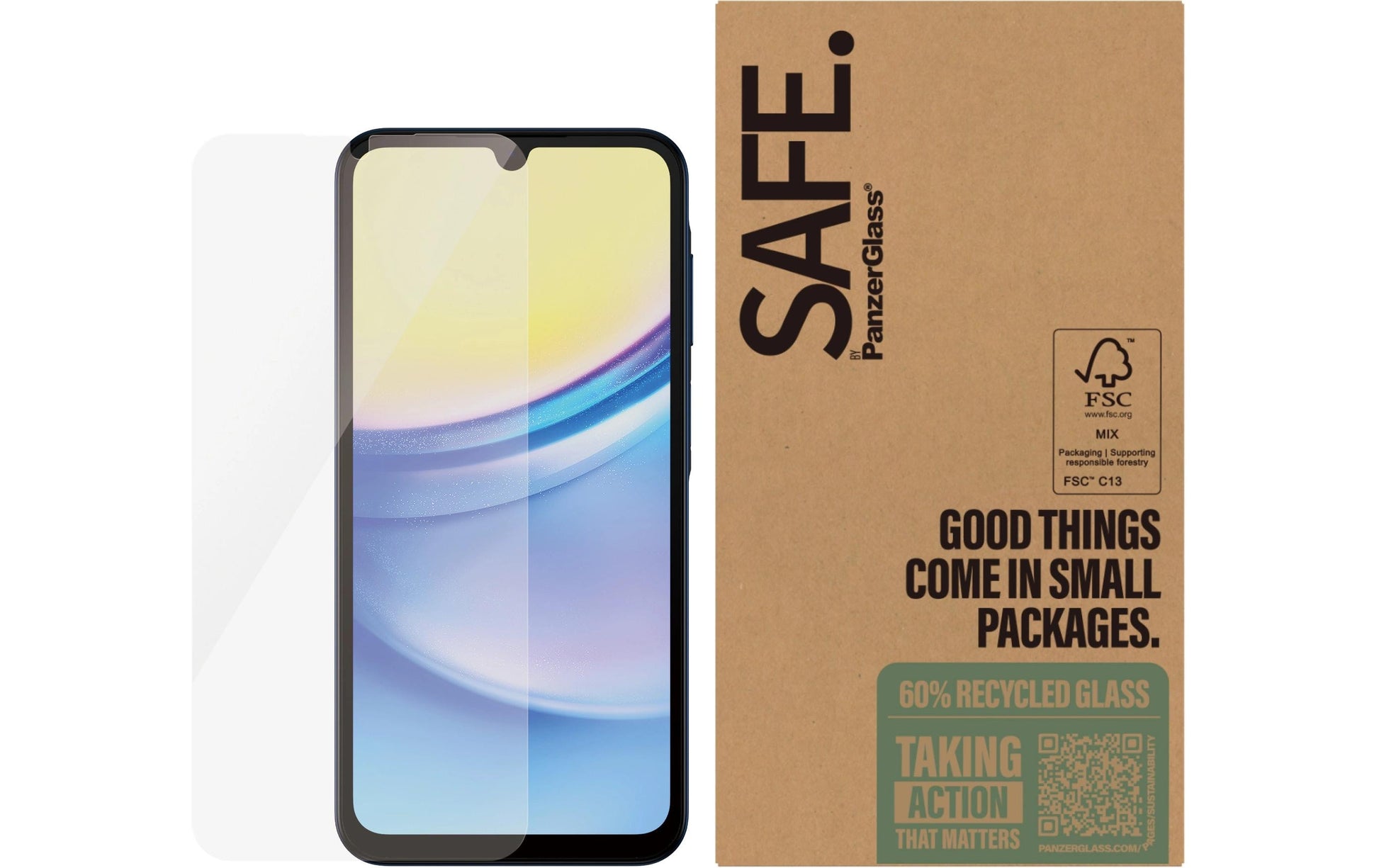 PanzerGlass Displayschutzfolie – für Samsung Galaxy A16 4G/5G, Folie (PET)