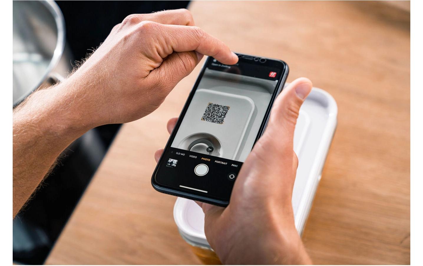 ZWILLING Vakuumbox (Kühlschrankbox) – 2 l, 18,1 × 24,1 × 9,7 cm – für Kühlschrank, Glas