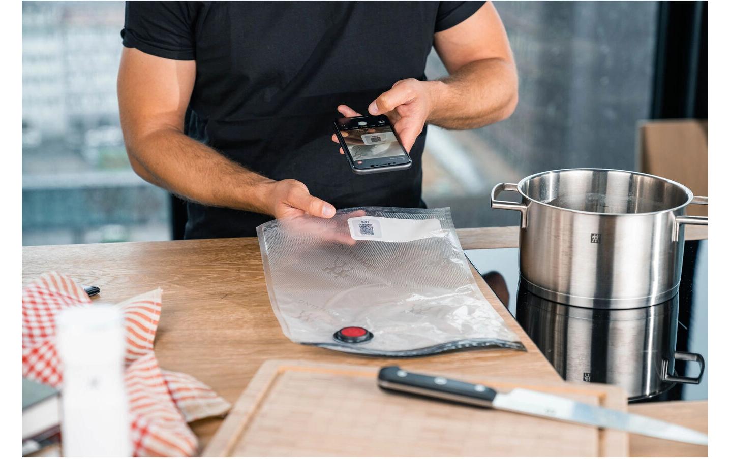 ZWILLING Zip-Vakuumierbeutel – 20 × 23 cm, 10 Beutel