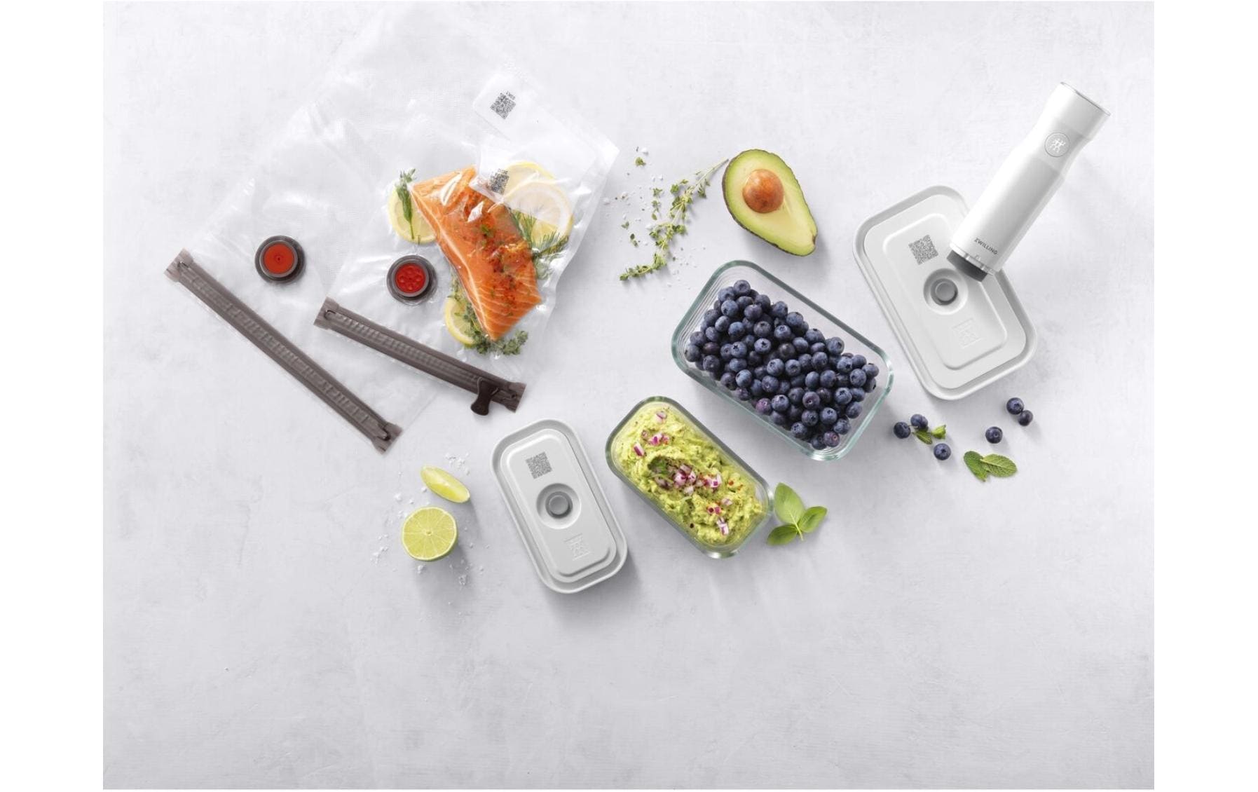 Zwilling Vakuum-Starterset 7-teilig – Glas