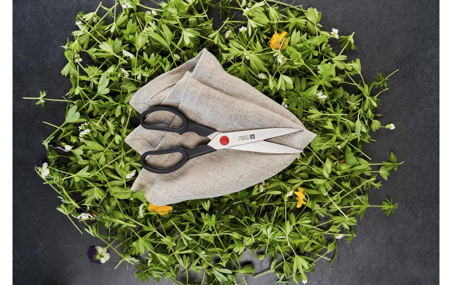 Zwilling – Küchenschere 23 cm, Edelstahl, schwarz