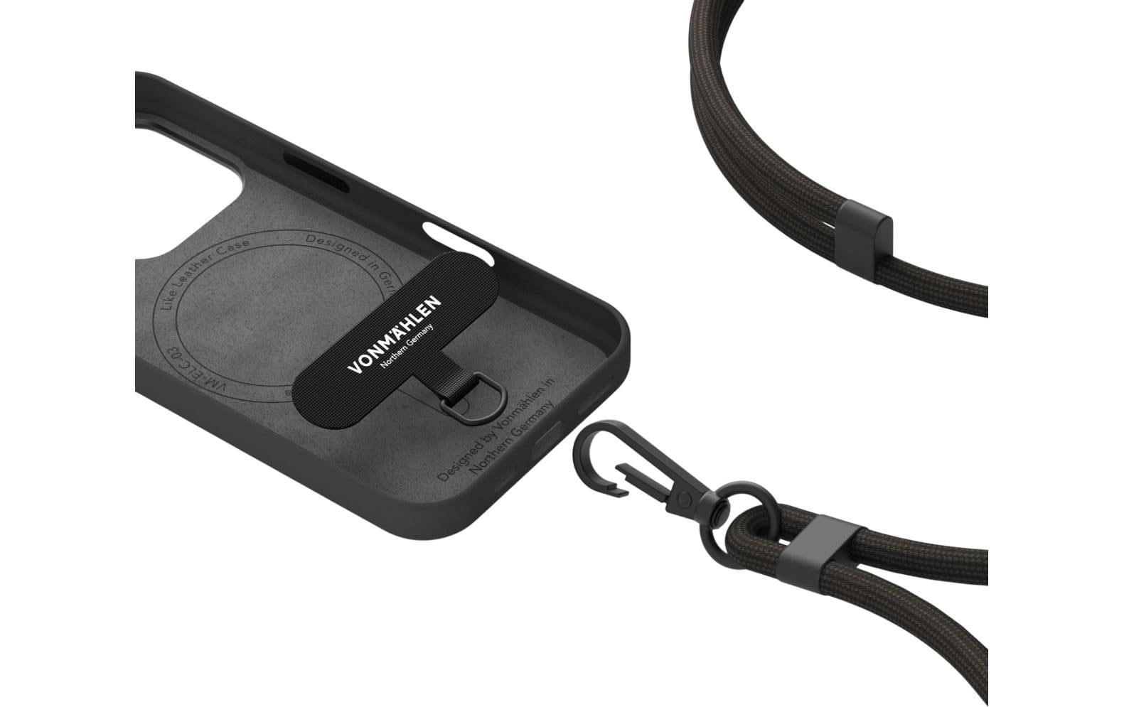 Vonmählen Infinity Go – Smartphone-Trageband – 1,5 m, PET – Schwarz