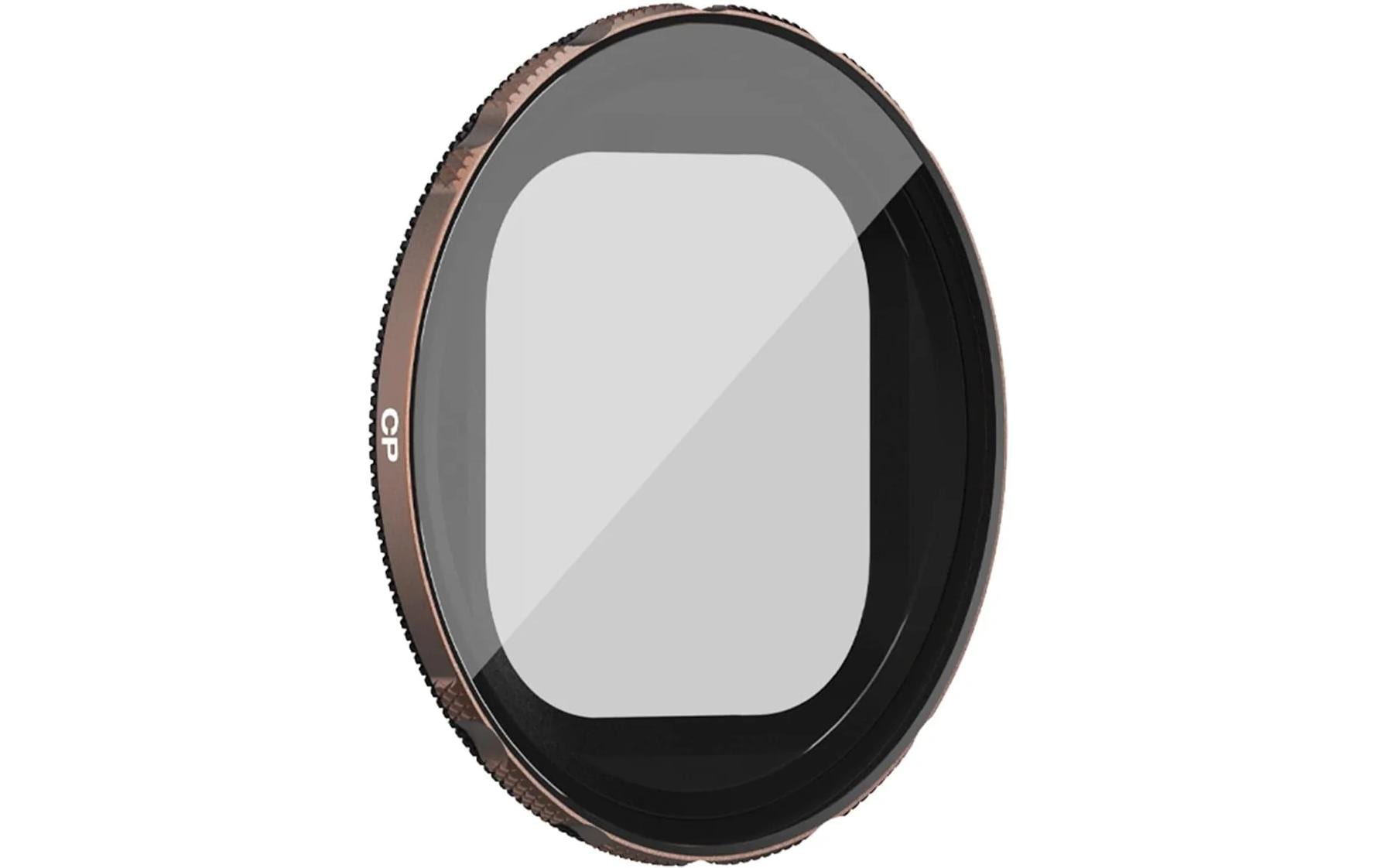 PolarPro LiteChaser 16 – Smartphone-Filter – zirkularer Polarisationsfilter, rund – Braun