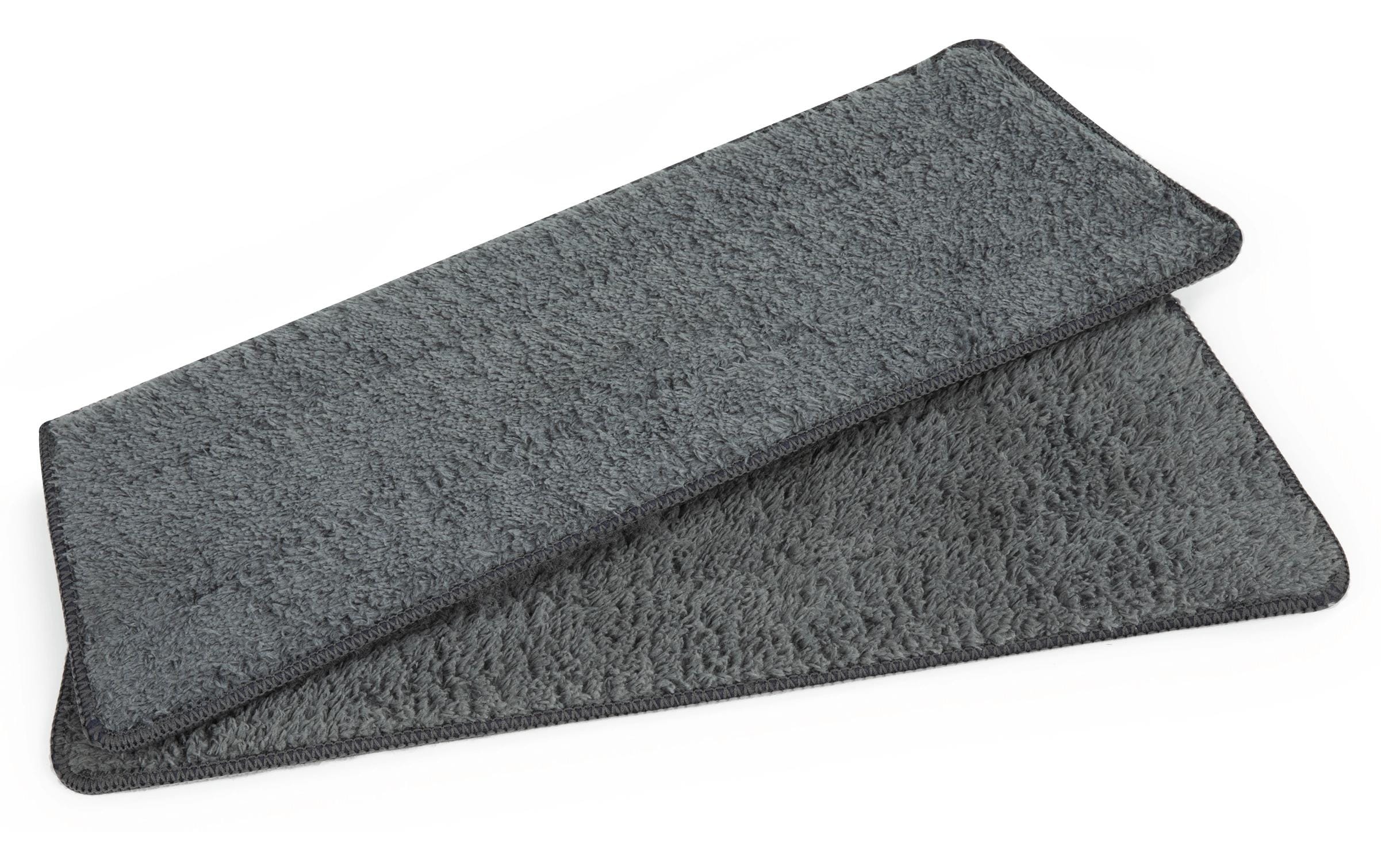 Cleanmaxx Mikrofaser Ersatz-Wischtuch – für 1769379 Sprühwischer – Grau – 2 Stk.