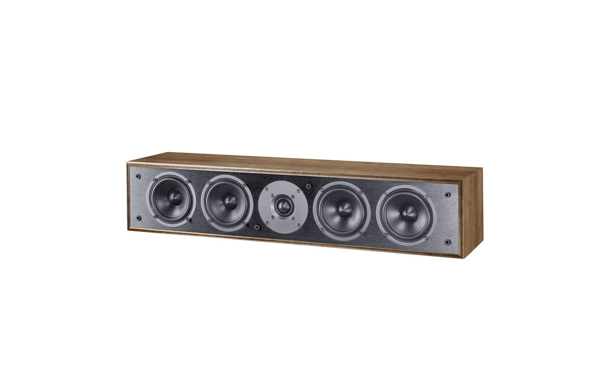 Magnat MONITOR S14C – Center-Lautsprecher – 8 Ω, 100 W, 2,5-Wege, Walnuss
