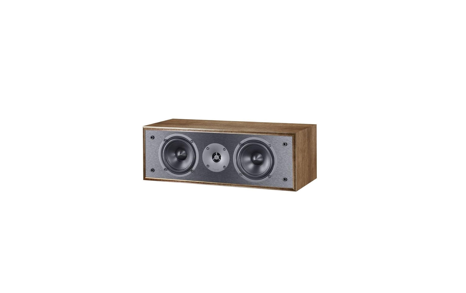 Magnat Monitor S12C – Center-Lautsprecher – 8 Ω, 75 W, 2,5-Wege, Walnuss