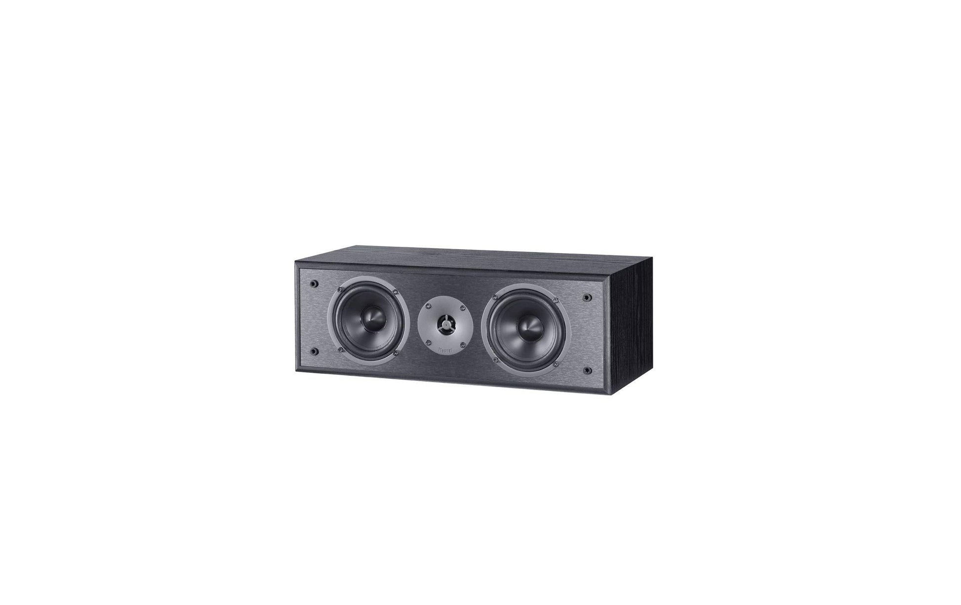 Magnat MONITOR S12C – Center-Lautsprecher – 4 Ω, 75 W, 2-Wege, Schwarz
