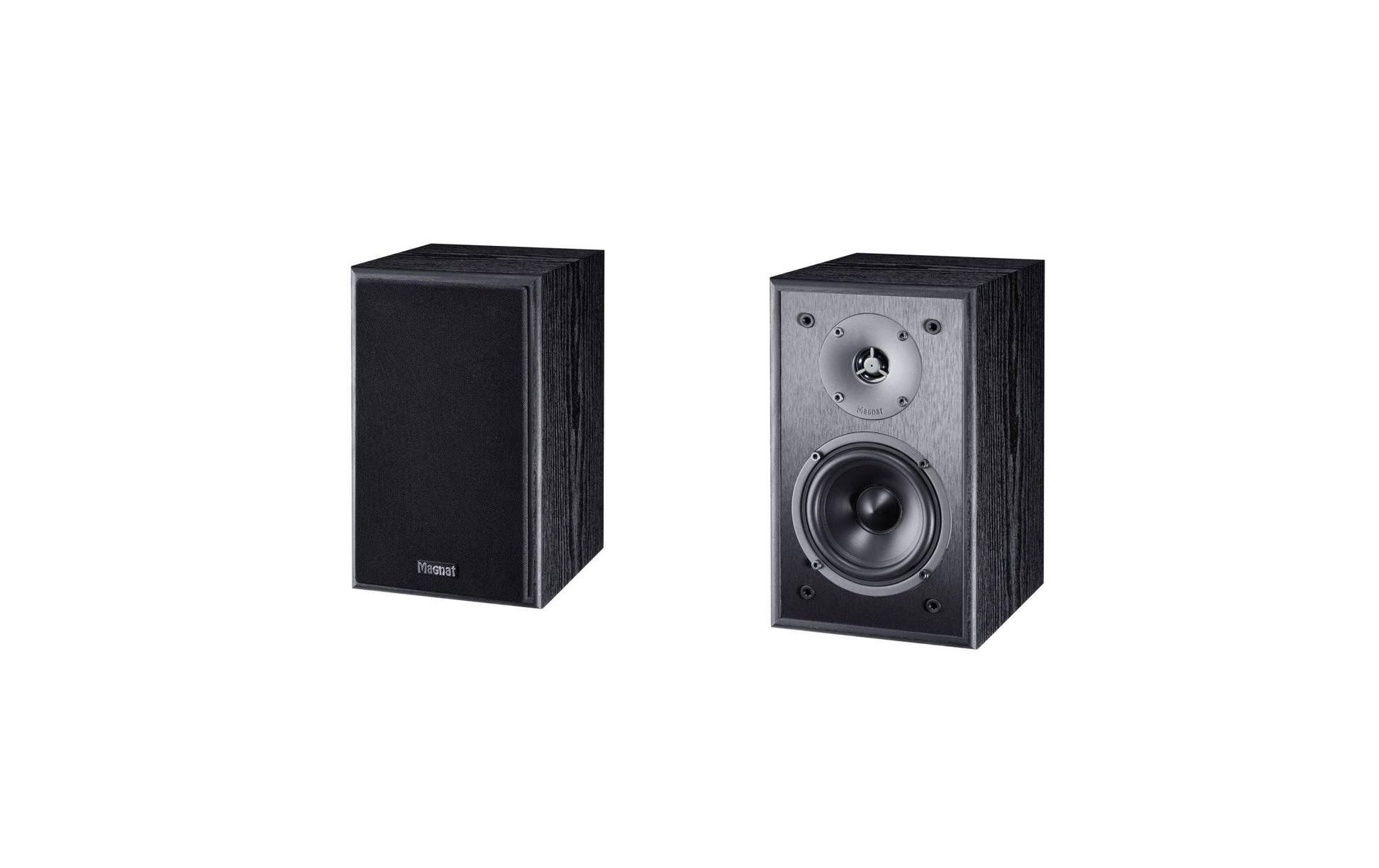 Magnat Monitor S10B, Paar – Regallautsprecher (passiv) – 4,3", 8 Ω, 60 W, 2-Wege, Schwarz