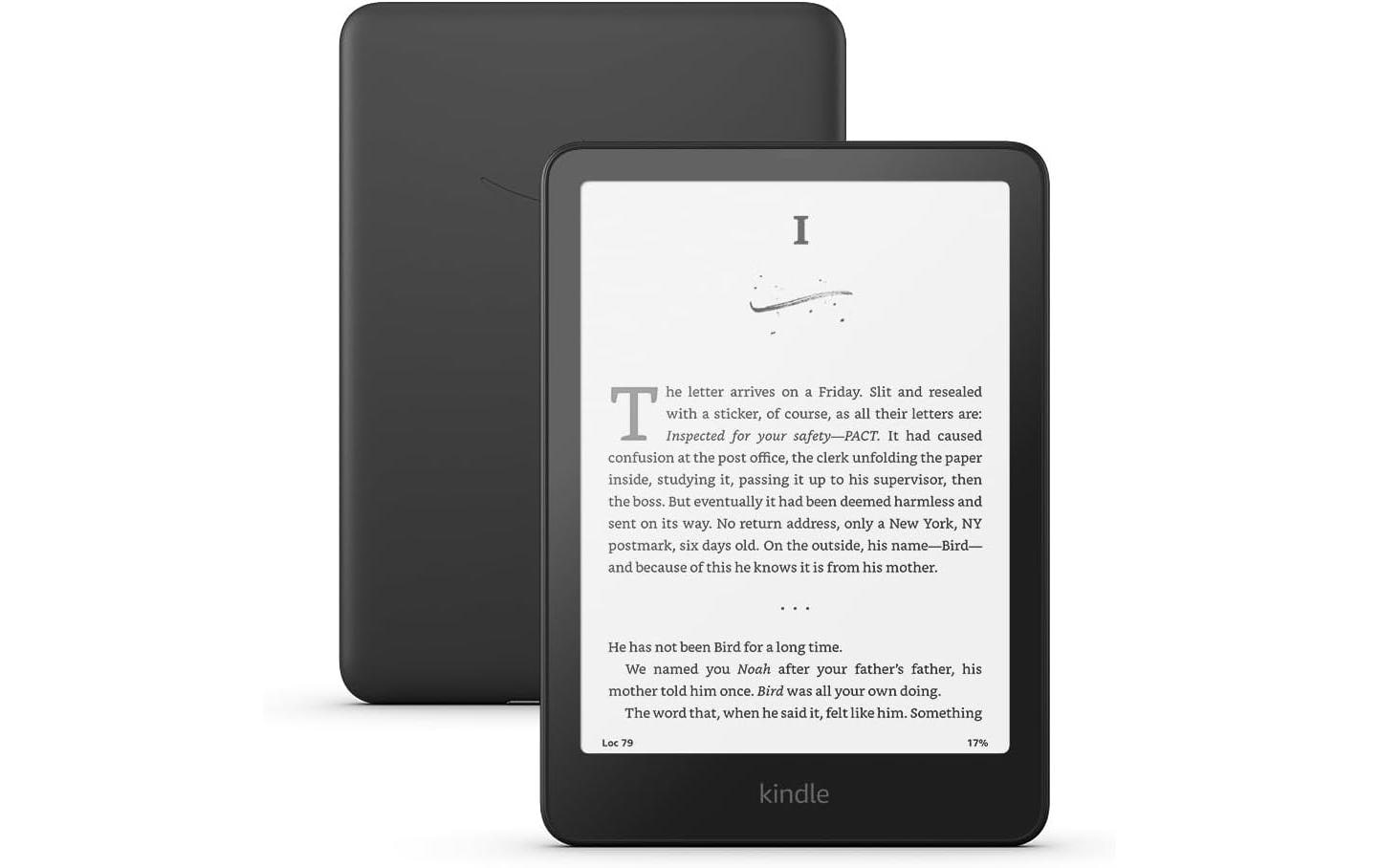 Amazon Kindle Paperwhite 2024 – 7" E-Ink, 16 GB, Schwarz