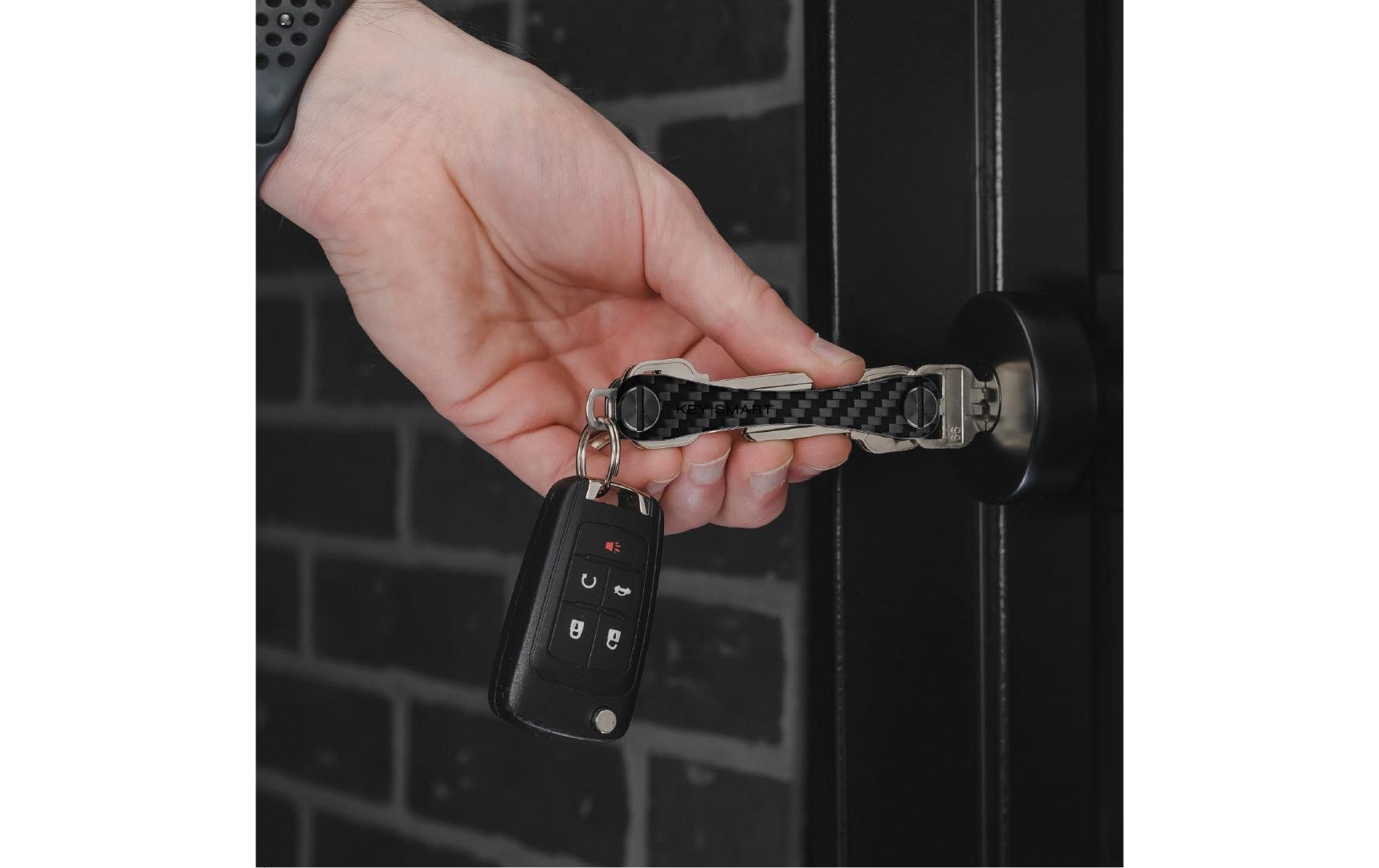 KeySmart Schlüssel-Organizer 3K – Schwarz