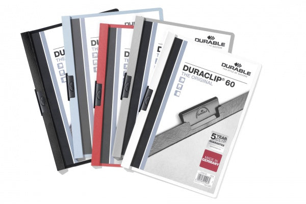Durable Konferenzmappe – A4, Kunststoff, sortiert
