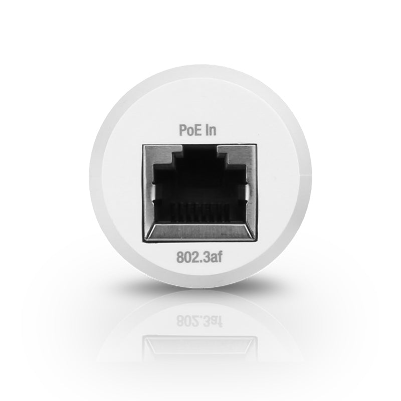 Ubiquiti INS-3AF-USB Adapter PoE zu USB – 48 V Eingang, 5 V/2 A Ausgang, 1× USB 2.0, Weiss