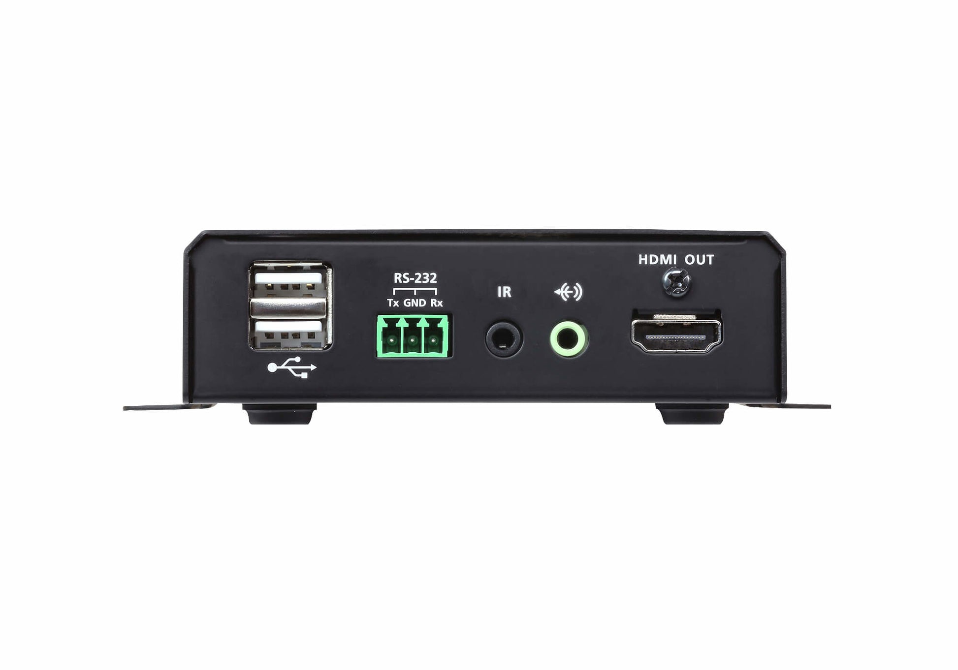 ATEN VE8900R – HDMI over IP Empfänger, 1× HDMI Out, 1080p, 100 m, Scaler, HDCP, RS-232/IR, Schwarz