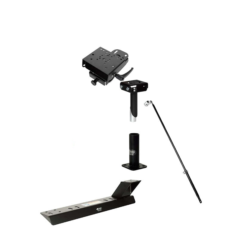 Gamber-Johnson Laptop-Arm (VESA 75×75) – für Panasonic Toughbook, Panasonic Toughpad – 360° drehbar – Schwarz