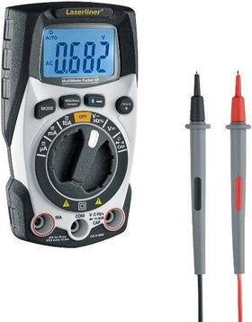 Laserliner MultiMeter Pocket XP – Multimeter – Spannungsmessung, Frequenzmessung, LCD