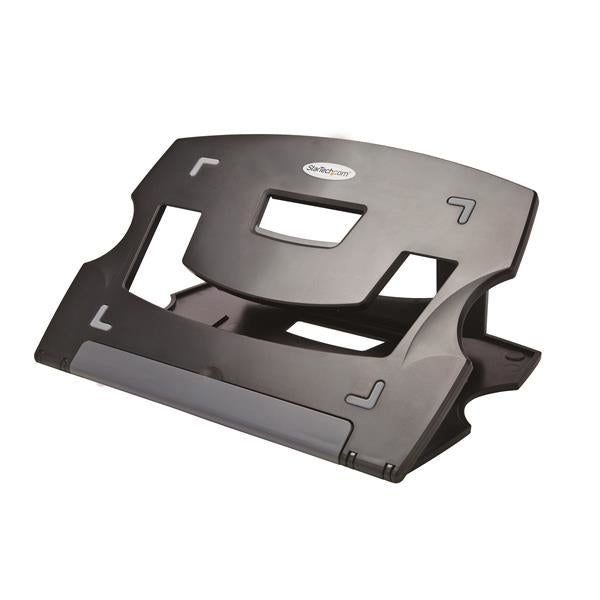 StarTech.com Laptop-Ständer – bis 13", verstellbar, Neigung 15–39° – Schwarz