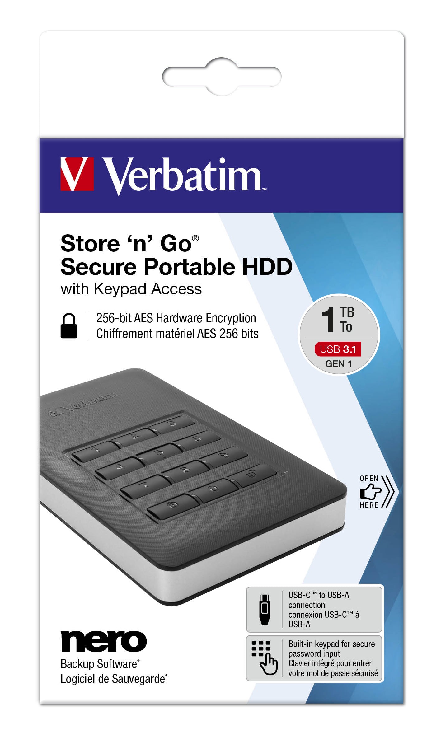 Verbatim Store 'N' Go 2,5" 1 TB