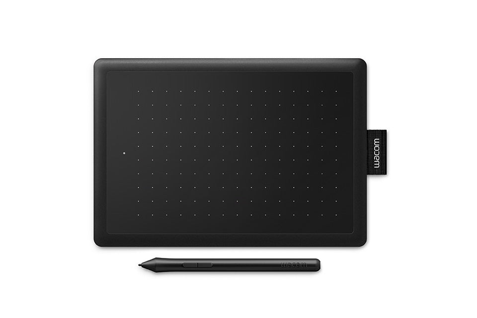 Wacom Stifttablet ONE BY WACOM MEDIUM, 216 × 135 mm, USB, für Windows, macOS, ChromeOS und mehr