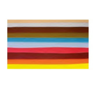 GLOREX Verzierwachs, Modefarben, 200 × 55–100 mm, 10 Stk., 68616002