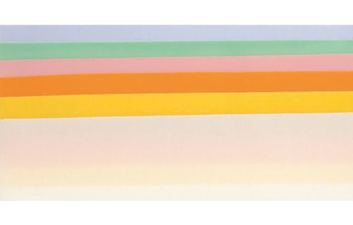 GLOREX Verzierwachs, Pastellfarben, Blau, Grün, Orange, Pink, Weiss, 5 × 20 cm, 6 Stk., 68616004