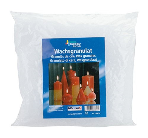 GLOREX Wachsgranulat, Weiss, 500 g, 1 Stk., 6 8600 9