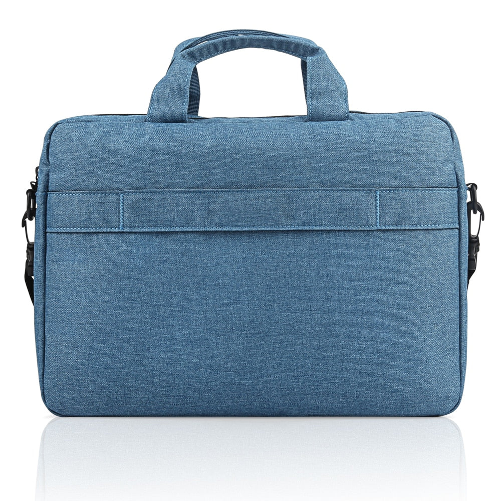 Lenovo Notebook-Tasche bis 15,6" – wasserabweisend, abnehmbarer Schultergurt – Blau