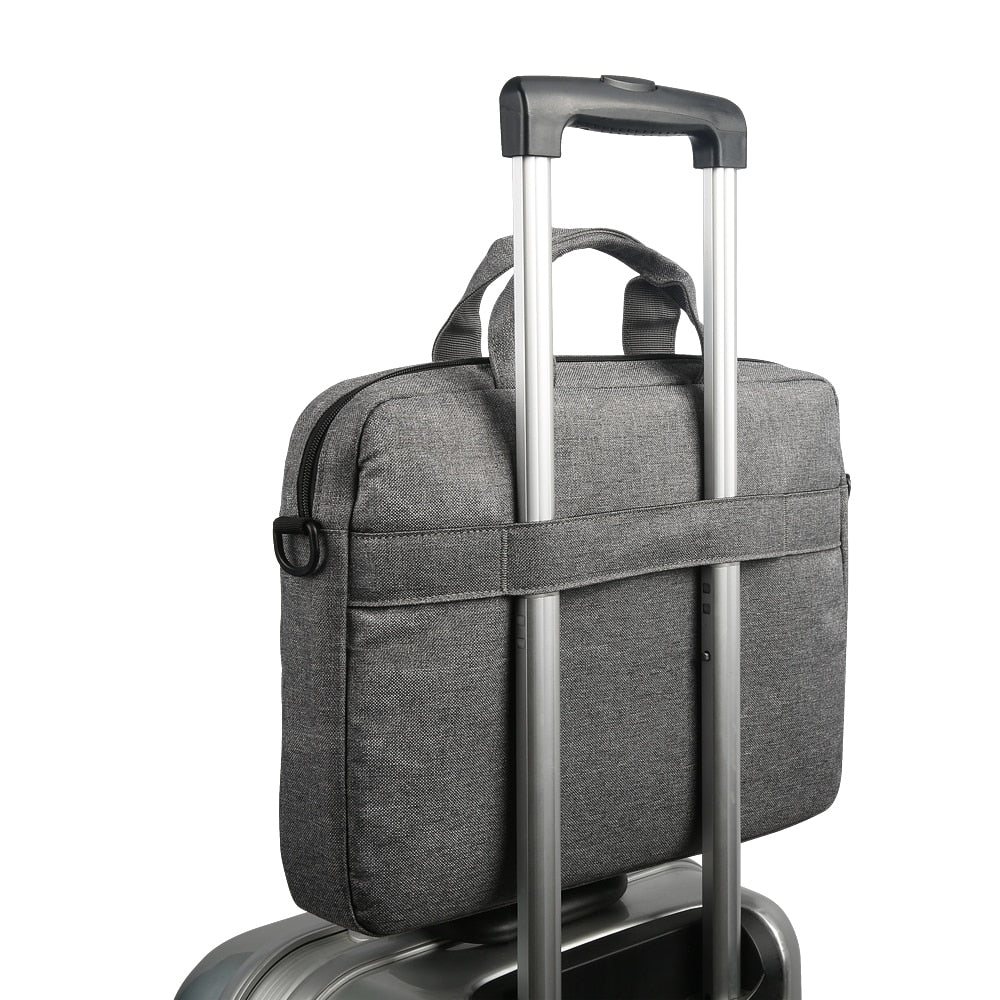 Lenovo Notebook-Tasche für Notebooks bis 15,6" – Abnehmbarer Schultergurt – Grau